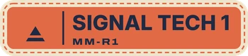 Comms rank 1: Signal Tech 1