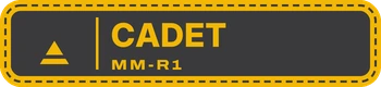 Security rank 1: Cadet