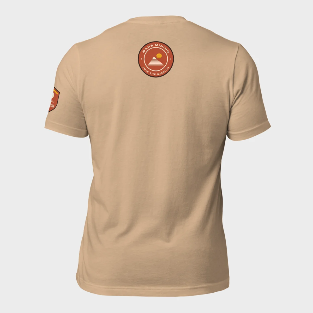 Back of the Processing tee: the round Processing department badge below the collar